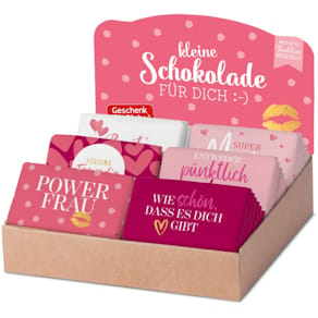 Schokolade FÜR DICH Auf uns Mädels, sortiert
