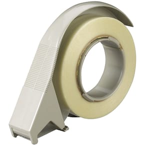 Tapedispenser, Scotch til håndholdt brug, grå, vægt: 0.190 kg