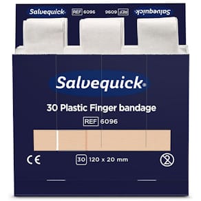 Plåster SALVEQUICK refill lång 30/fp