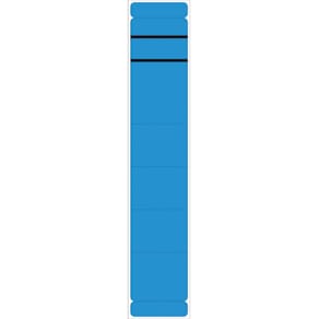 Rückenschild 5854, kurz schmal, blau