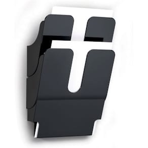 Blankettfack FlexiPlus A4S 2 fack svart