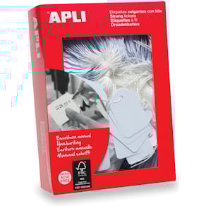 Draadetiketten Apli ft 7 x 19 mm (383), doos van 1.000