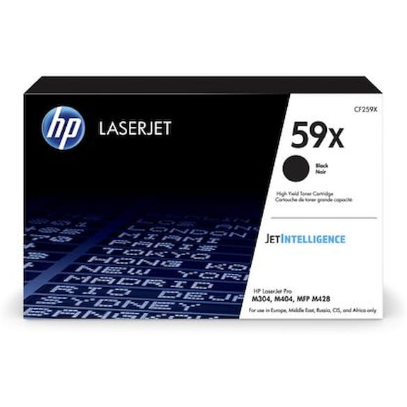 Toner HP 59X CF259X 10K sort