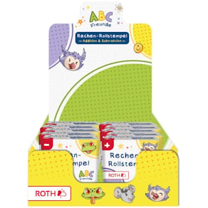 Rechen-Rollstempel ROTH ABC-Freunde
