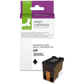 Tintenpatrone Q-CONNECT ersetzt HP 300XL, schwarz