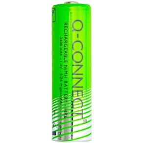 Akkubatterie Q-CONNECT AA/HR6, 2 St.