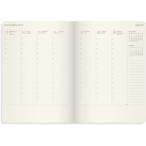 Burde Kalender Agency Forma A5 Deluxe 2027 brun
