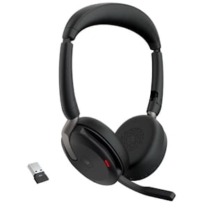 Headset Jabra Evolve2 65 Flex Link380a, USB-A, Bluetooth, schwarz