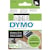 Tape Dymo D1, 6 mm, zwart op wit