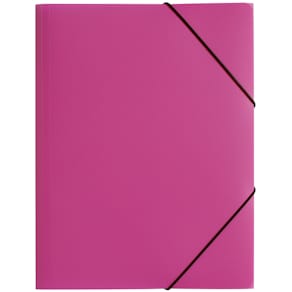 Gummizugmappe PAGNA Lucy Colours, PP, A4, dunkelrosa