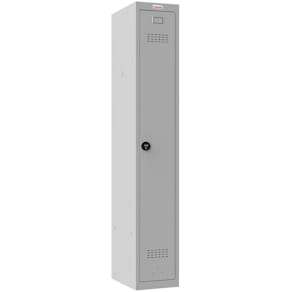 Garderobenschrank Phoenix Safe PL1130GGC, 1 Fach, grau/grau