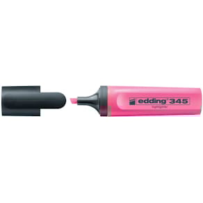 Textmarker edding, neonrosa