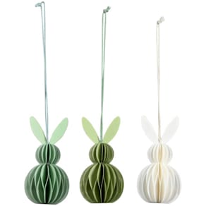 Osterbehang Hase Wabe, sortiert