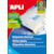 Etiketten Apli, gekleurd, 70 x 37 mm, geel, 2.400 stuks