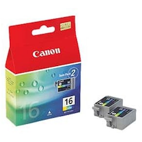 Canon BCI-16 - 2-pack - gul, cyan, magenta