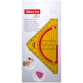 Geometrie-Dreieck Aristo Flex 23009, Neon sortiert