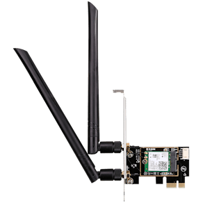 D-LINK AX3000 Wi-Fi 6 PCIe Adapter with Bluetooth 5.0