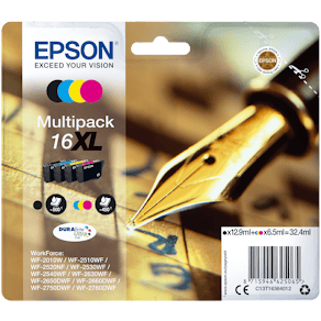 Bläckpatron EPSON C13T16364012 BK/C/M/Y