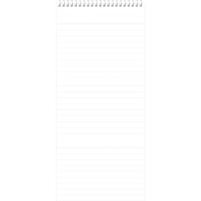 Karteikartenblock RNK, A7 liniert, weiß