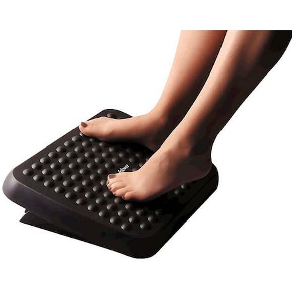 Fotstøtte FELLOWES standard sort