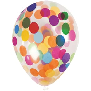 Konfetti-Ballons TIB, 9er Pack