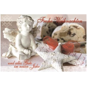 Grußkarte Noname D.T. Weihnachtskarten midi, bunt, mit Umschlag