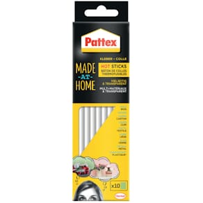 Heißklebesticks Pattex, transparent, rund