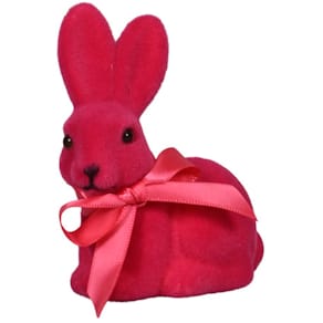Dekofigur Osterhase, pink