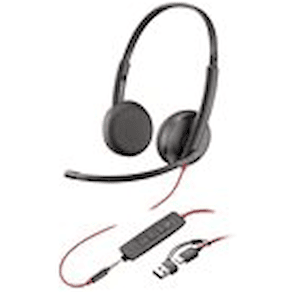 HP Poly Blackwire 3225 - Blackwire 3200 Series - headset - på