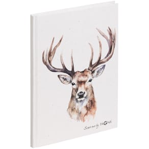 Notizbuch PAGNA Save me No.5, A5, Hirsch
