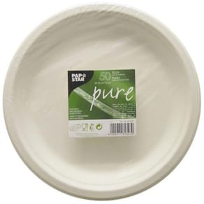Tallrik PURE 23cm vit 50/fp
