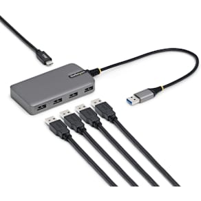 StarTech.com - Hubb - 4 x USB 3.2 Gen 1 + 1 x USB-C + 1 x USB-A