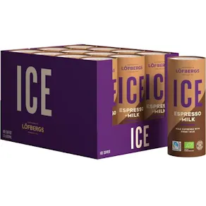 Iskaffe LÖFBERGS ICE Espresso+Milk 230ml