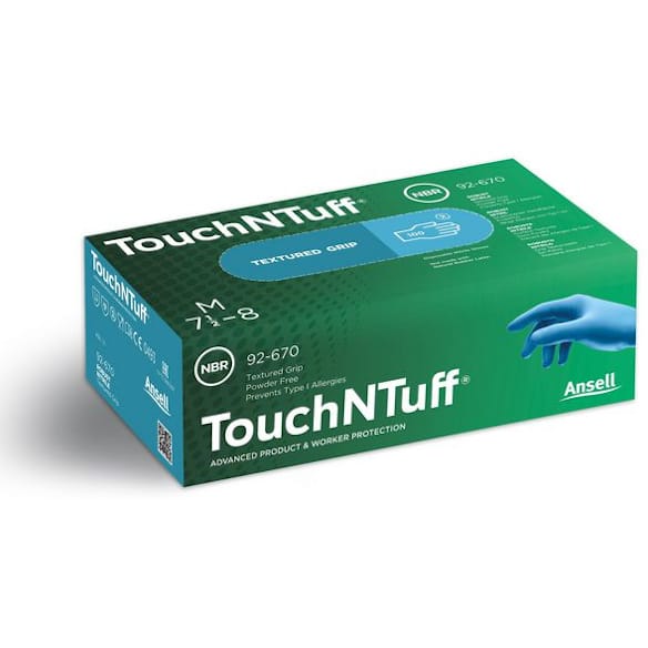 Hanske TOUCHNTUFF 92-670 engangs S (100)