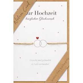Vermählungskarte BSB Nature Card, 11,5 x 17 cm, inkl. Umschlag, b