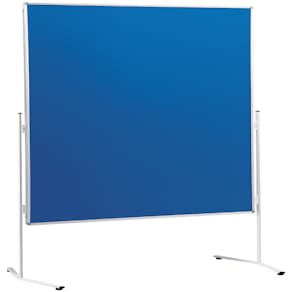 Moderatorentafel Magnetoplan Filz, 1200 x 1500 mm, blau