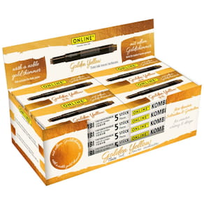 Tintenpatrone Online Golden Yellow, 5 St.