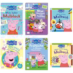 Kinderbuch CARLSEN Peppa Pig, Set mit verschiedenen Titeln