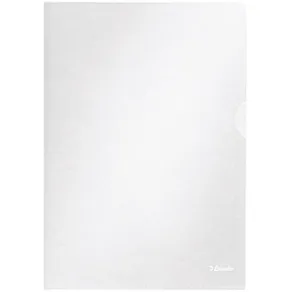 Aktmapp ESSELTE Kraftig ofärgad A4 Premium 0.16mm, 100/fp