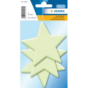 Herma stickers selvlysende stjerner (3)