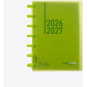 Schoolagenda Atoma, 110 x 170 mm, 1 dag per pagina, 2025-2026