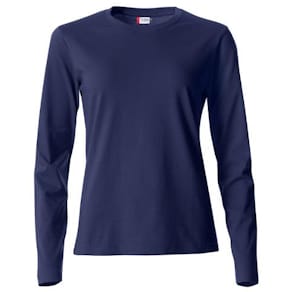 T-shirt l/ä CLIQUE 029034 dam marin S