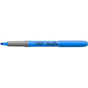 Tekstmarker BIC Highlighter Grip blå