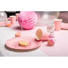 Pappersbägare PRONAPPE 20cl rosa 15/fp