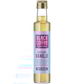 Kaffesirup BKI vanilje, 250 ml flaske