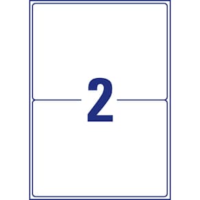 Versandetiketten Avery Zweckform, 199,6 x 143 mm, weiß
