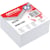Memokubusvulling OFFICE products, 8,5 x 8,5 x 4 cm, wit