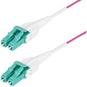 StarTech.com 2m (6.6ft) LC/LC (UPC) OM4 Multimode Fiber Optic
