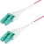 StarTech.com 2m (6.6ft) LC/LC (UPC) OM4 Multimode Fiber Optic