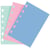 Filofax Pocket Anteckningsblad Linjerade 3 Färger